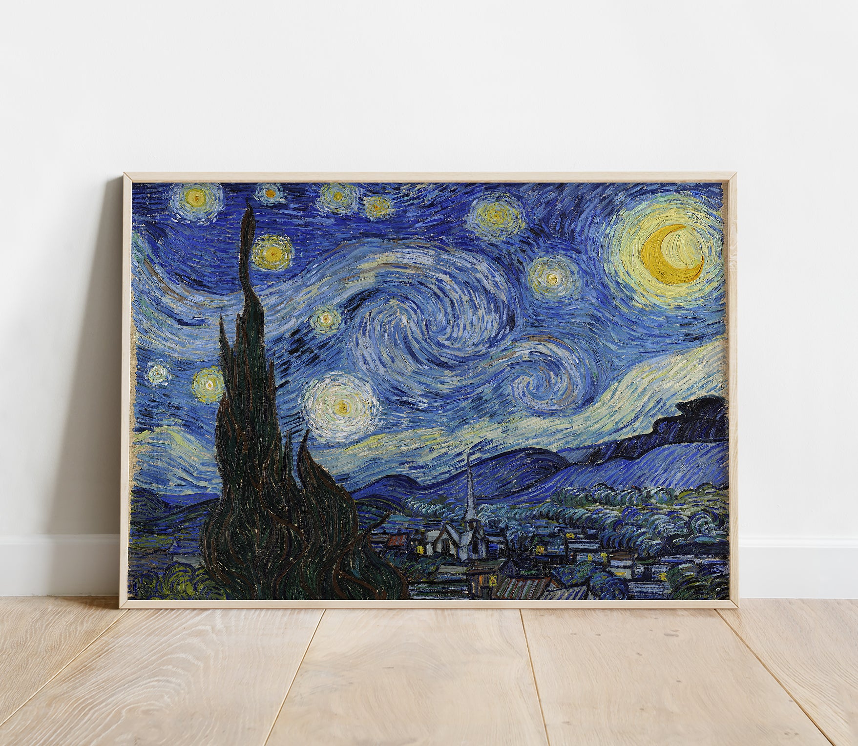 Vincent Van Gogh - Starry Night - Reproduction, outlet Giclee Canvas