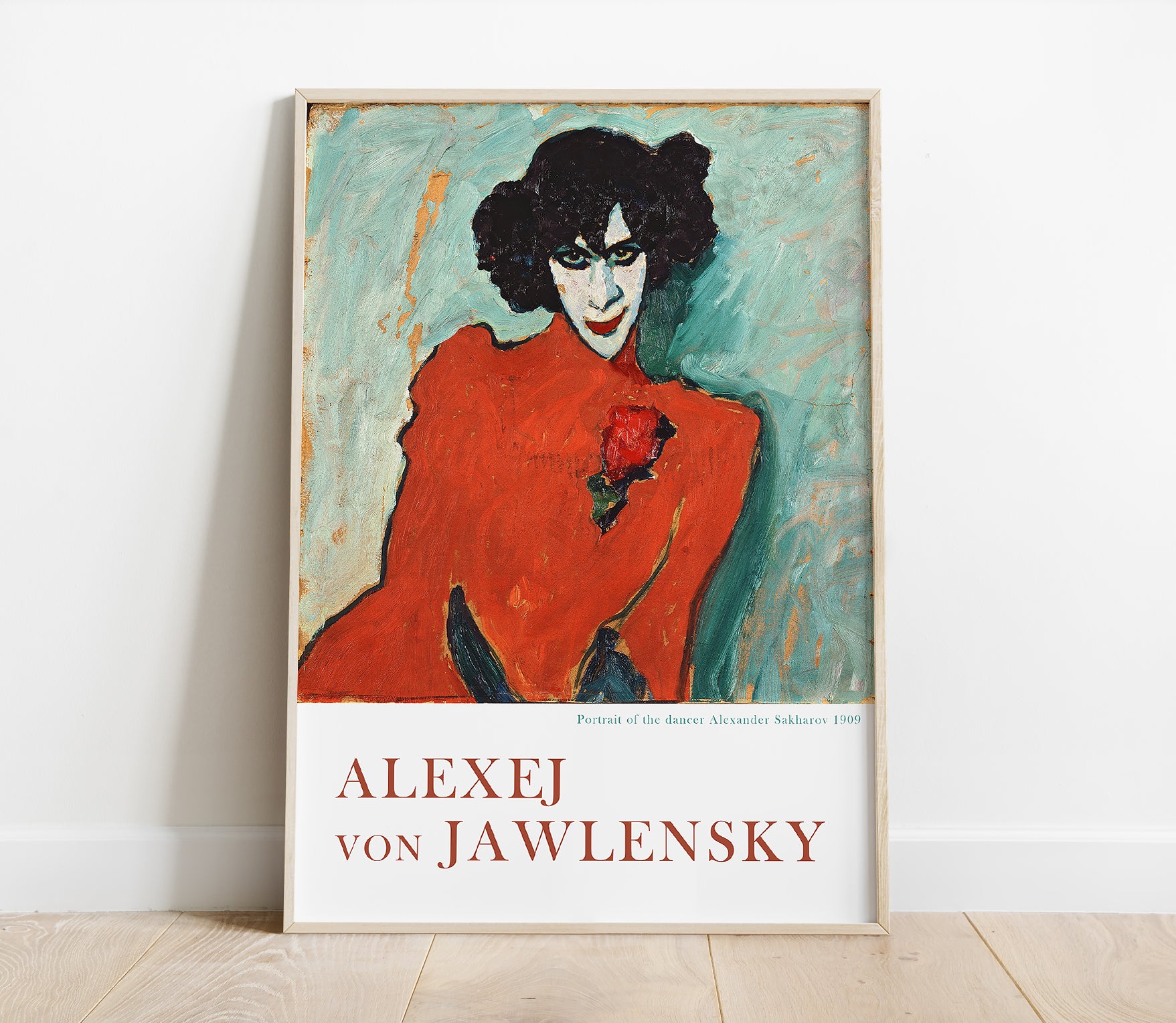 Alexander Sakharov's Portrait by Alexej von Jawlensky